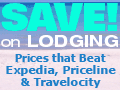 Save on Lodging - Beach Button
