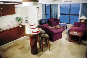 El Moro Tower el Cid at Mazatlan - Unit Living Area