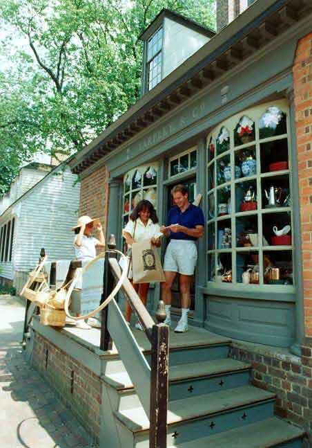 Shopping, Colonial Williamsburg