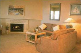 Living Room at the Oceanside Marina Inn
