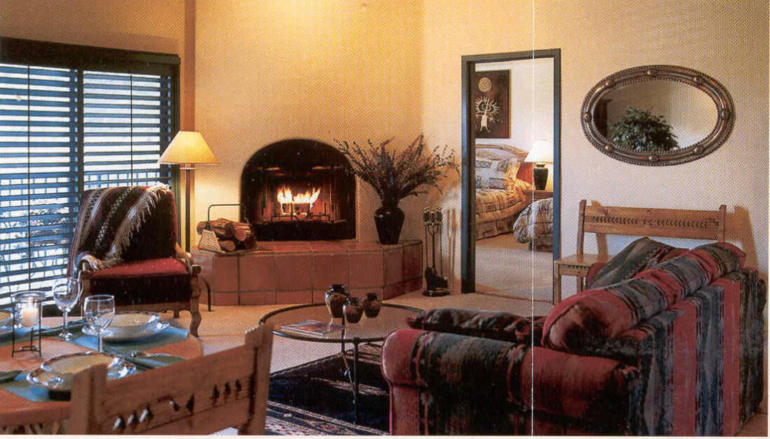 Starr Pass Golf Suites - Unit Living Area