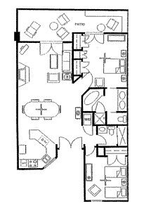 Scottsdale Camelback Resort - floor plan