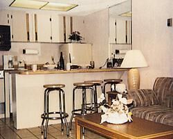 Sand and Surf Condominium - Kitchen and Living Area