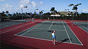 Nearby tennis