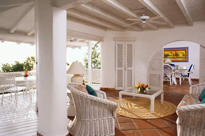 Windjammer Landing Villa Beach Resort - Unit Patio
