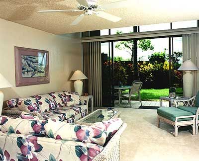 Kahana Villa Vacation Club - Unit Living Area