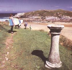 Glendorgal Path to Beach