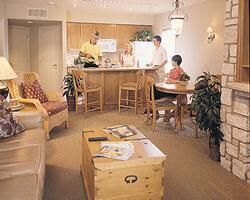 Carriage Hills Resort - Unit Living Area