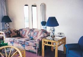 Ocean Villas Beach & Racquet Club - Unit Living Area