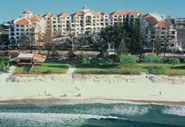 HMI at Calypso - beachfront location