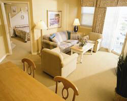 Wyndham Majestic Sun- Unit Living Area