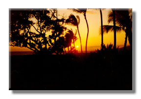 Kapulanikai Vacation Suites - Sunset View From Lawn