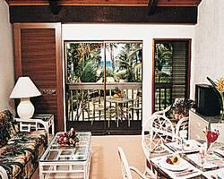 Kapulanikai Vacation Suites - Unit Living Area
