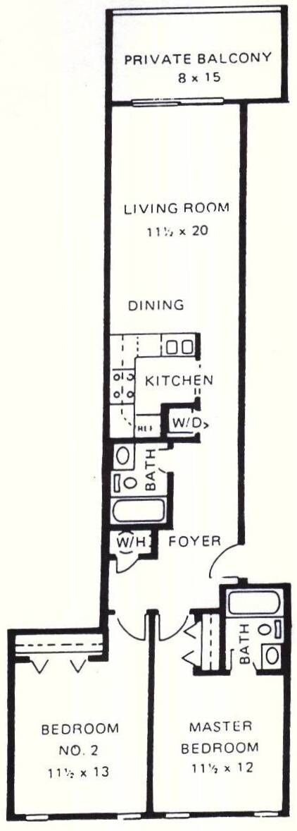 Windy Shores II - Unit Floor Plan