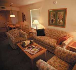 WorldMark Wolf Creek - Unit Living Area