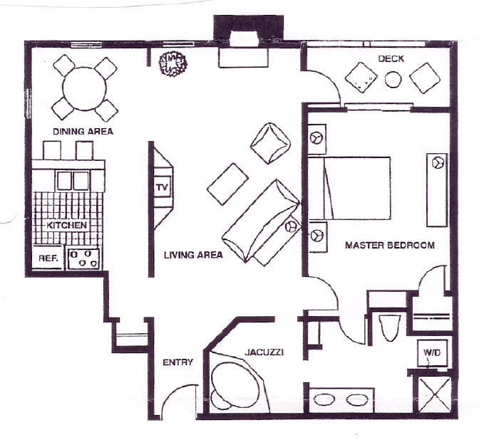 Wyndham Patriots' Place - Unit Floor Plan