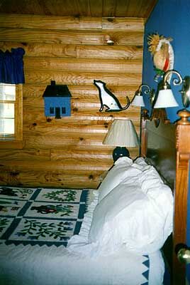 Bedroom in a double share cabin