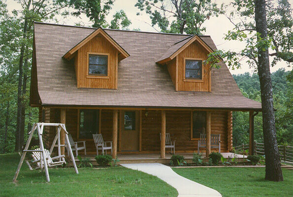 Two bedroom log cabins