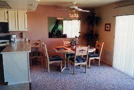 Havasu Dunes Resort - Unit Dining Area