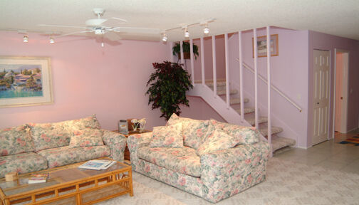 Blind Pass Condominiums - Unit Living Area