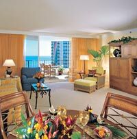 HGVC Orlando at Sea World International Center - Unit Living Area