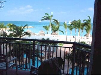 Divi Aruba Phoenix Beach Resort - View From Balcony