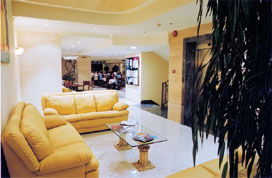 Lobby at Solana Hotel