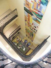 Solana Hotel Staircase