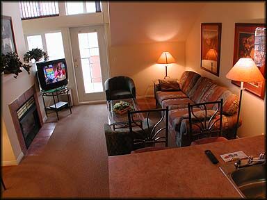 The Borgata Lodge at Quail Ridge Resort - Unit Living Area