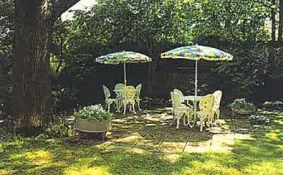 Outdoors at the Allen House Club