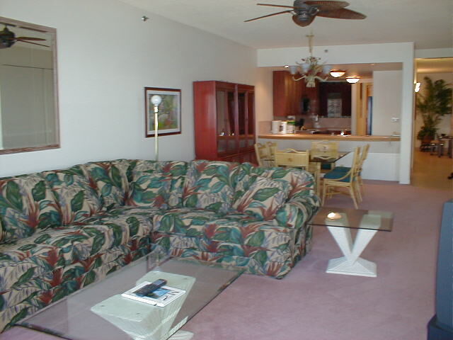 Sands of Kahana Vacation Club - Unit Living Area
