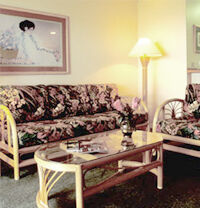Kapaa Shore - Unit Living Area