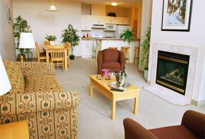 Sunset Resorts - Living Room in a unit