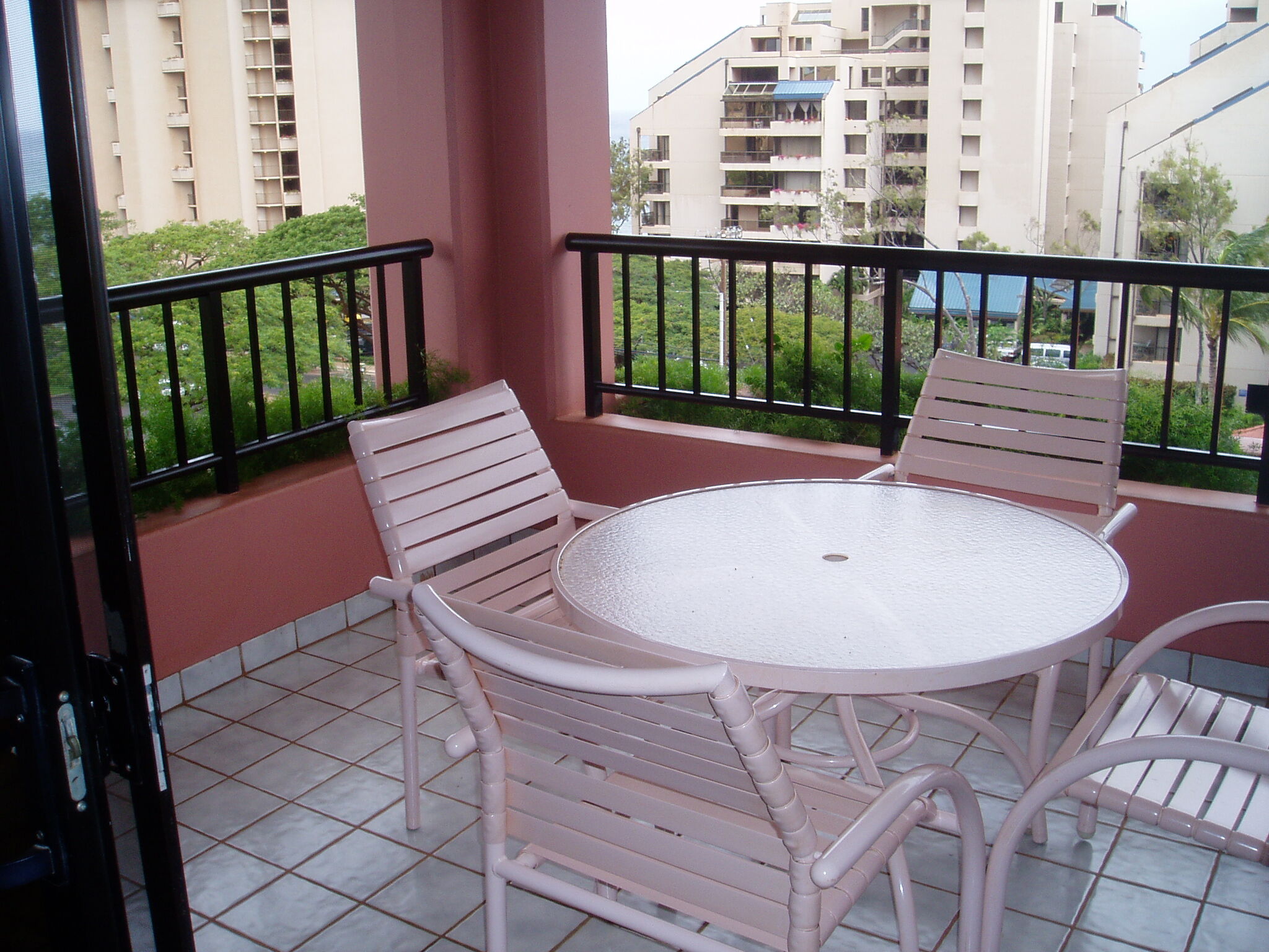 Kahana Falls - Unit Balcony 