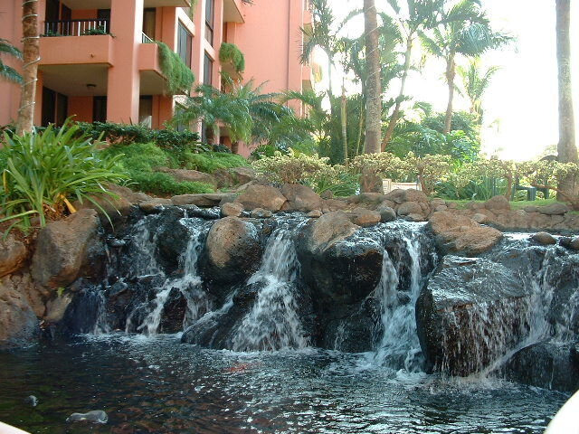 Kahana Falls - Pool Waterfalls