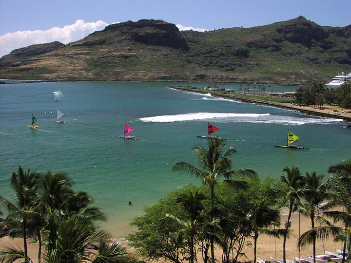 Marriott's Kauai Beach Club - View From Lanai