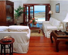 Crane Beach Resort - Unit Living Area