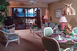 Hono Koa Resort - Unit Living Area