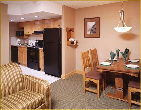 Banff Rocky Mountain Resort - Unit Kitchen