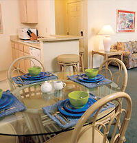 Dolphin's Cove Resort - Unit Dining Area