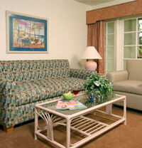 Dolphin's Cove Resort - Unit Living Area