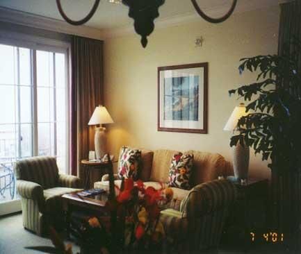 Marriott's Newport Coast Villas - Unit Living Area