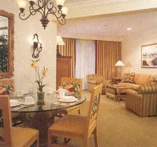 Marriott's Newport Coast Villas - Unit Dining & Living Areas