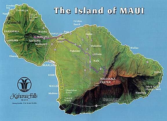 Maui Map