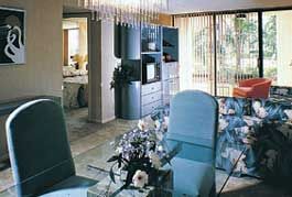 Berkshire by the Sea - Unit Living Area