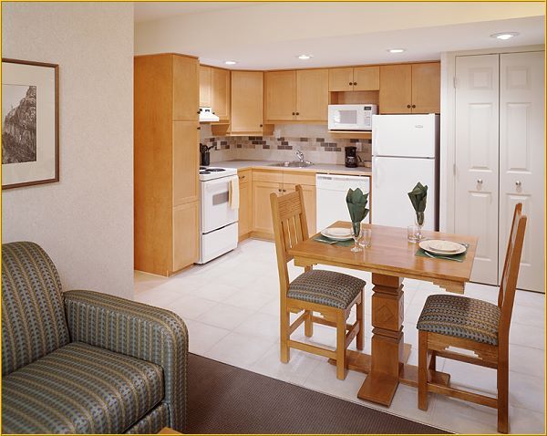 Banff Rocky Mountain Resort - Unit Kitchen