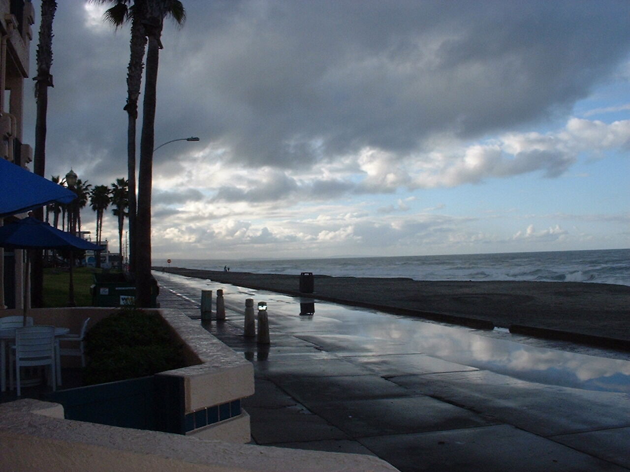 Southern California Beach Club - View From Patio