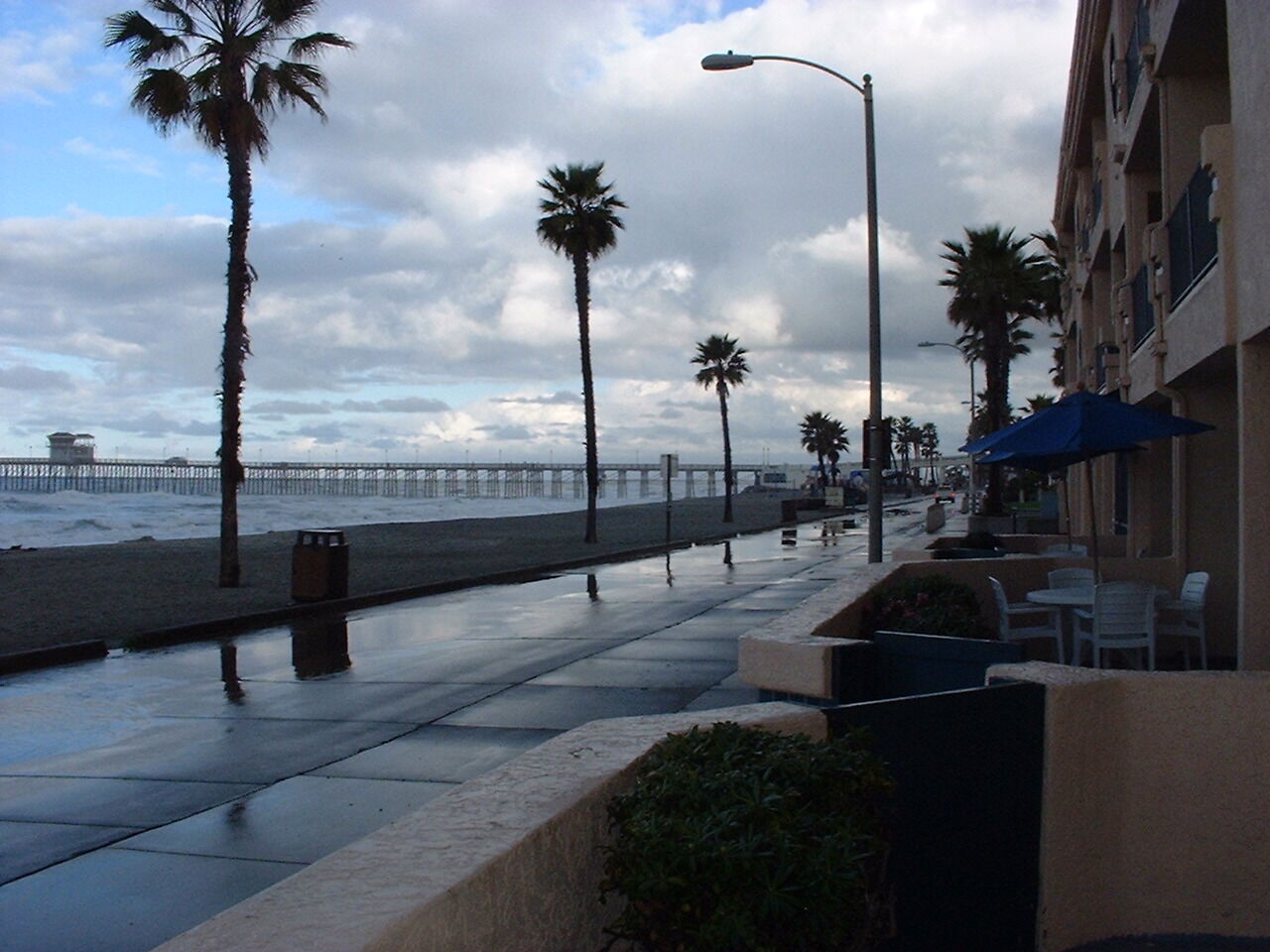 Southern California Beach Club - View From Patio