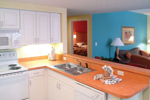 Wyndham Ocean Walk - Unit Kitchen
