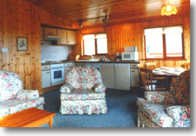 Trewince Manor - Inside one of the lodges